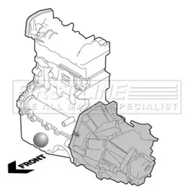 Подвеска, двигатель FIRST LINE купить