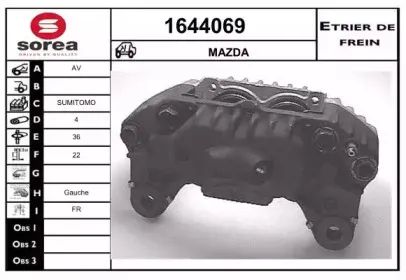 Тормозной суппорт SNRA купить