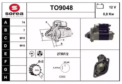 Стартер SNRA купить