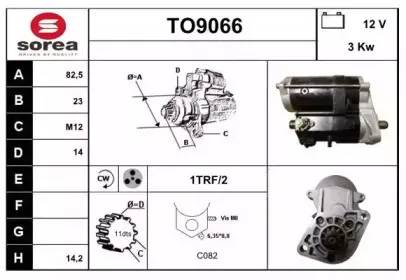 Стартер SNRA купить