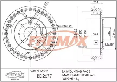Тормозной барабан FREMAX купить
