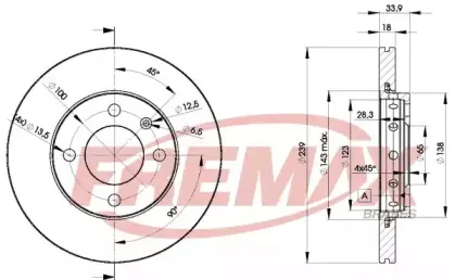 Тормозной диск FREMAX купить