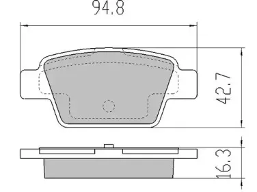 Комплект тормозных колодок, дисковый тормоз FREMAX купить