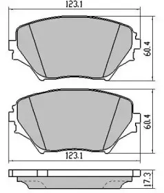 Комплект тормозных колодок, дисковый тормоз FREMAX купить