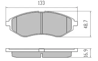 Комплект тормозных колодок, дисковый тормоз FREMAX купить