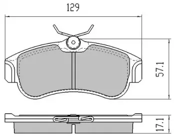 Комплект тормозных колодок, дисковый тормоз FREMAX купить