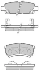 Комплект тормозных колодок, дисковый тормоз FREMAX купить