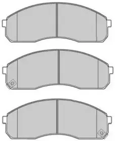 Комплект тормозных колодок, дисковый тормоз FREMAX купить