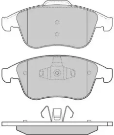 Комплект тормозных колодок, дисковый тормоз FREMAX купить