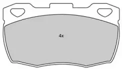 Комплект тормозных колодок, дисковый тормоз FREMAX купить
