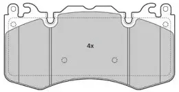 Комплект тормозных колодок, дисковый тормоз FREMAX купить
