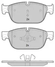 Комплект тормозных колодок, дисковый тормоз FREMAX купить
