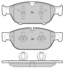 Комплект тормозных колодок, дисковый тормоз FREMAX купить