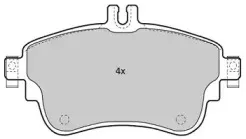 Комплект тормозных колодок, дисковый тормоз FREMAX купить