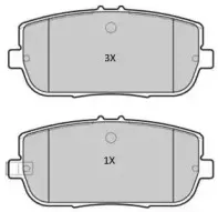 Комплект тормозных колодок, дисковый тормоз FREMAX купить