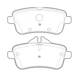 Комплект тормозных колодок, дисковый тормоз FREMAX купить