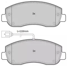 Комплект тормозных колодок, дисковый тормоз FREMAX купить