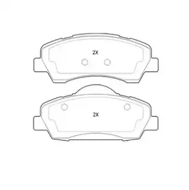 Комплект тормозных колодок, дисковый тормоз FREMAX купить