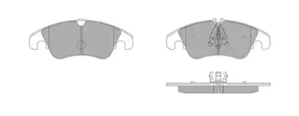 Комплект тормозных колодок, дисковый тормоз FREMAX купить