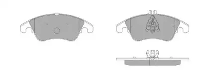 Комплект тормозных колодок, дисковый тормоз FREMAX купить