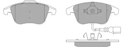 Комплект тормозных колодок, дисковый тормоз FREMAX купить