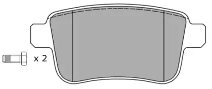 Комплект тормозных колодок, дисковый тормоз FREMAX купить
