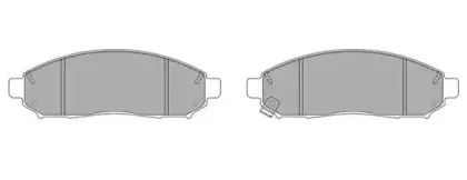 Комплект тормозных колодок, дисковый тормоз FREMAX купить