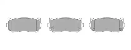 Комплект тормозных колодок, дисковый тормоз FREMAX купить