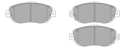 Комплект тормозных колодок, дисковый тормоз FREMAX купить