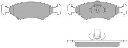 Комплект тормозных колодок, дисковый тормоз FREMAX купить