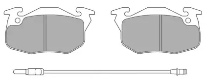 Комплект тормозных колодок, дисковый тормоз FREMAX купить
