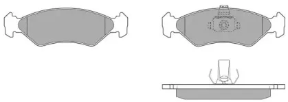 Комплект тормозных колодок, дисковый тормоз FREMAX купить