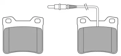 Комплект тормозных колодок, дисковый тормоз FREMAX купить