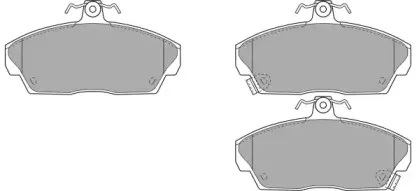 Комплект тормозных колодок, дисковый тормоз FREMAX купить
