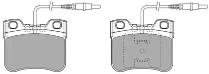 Комплект тормозных колодок, дисковый тормоз FREMAX купить