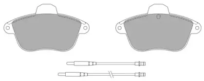 Комплект тормозных колодок, дисковый тормоз FREMAX купить