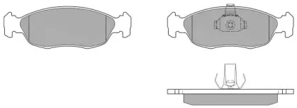 Комплект тормозных колодок, дисковый тормоз FREMAX купить