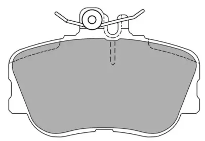 Комплект тормозных колодок, дисковый тормоз FREMAX купить