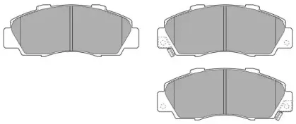 Комплект тормозных колодок, дисковый тормоз FREMAX купить
