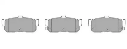 Комплект тормозных колодок, дисковый тормоз FREMAX купить