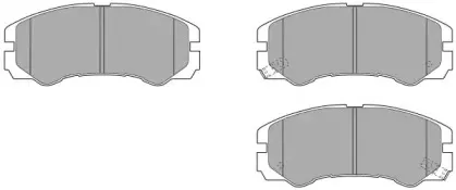 Комплект тормозных колодок, дисковый тормоз FREMAX купить