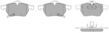 Комплект тормозных колодок, дисковый тормоз FREMAX купить