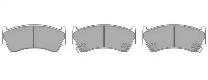 Комплект тормозных колодок, дисковый тормоз FREMAX купить