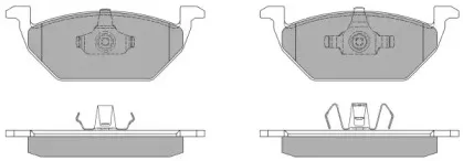 Комплект тормозных колодок, дисковый тормоз FREMAX купить