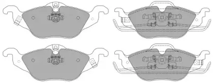 Комплект тормозных колодок, дисковый тормоз FREMAX купить