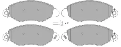 Комплект тормозных колодок, дисковый тормоз FREMAX купить