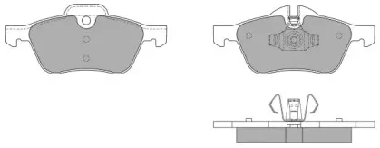 Комплект тормозных колодок, дисковый тормоз FREMAX купить
