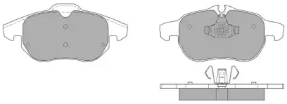 Комплект тормозных колодок, дисковый тормоз FREMAX купить