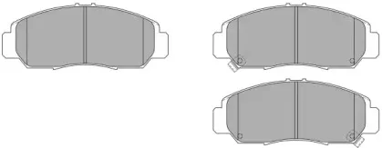 Комплект тормозных колодок, дисковый тормоз FREMAX купить