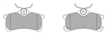 Комплект тормозных колодок, дисковый тормоз FREMAX купить